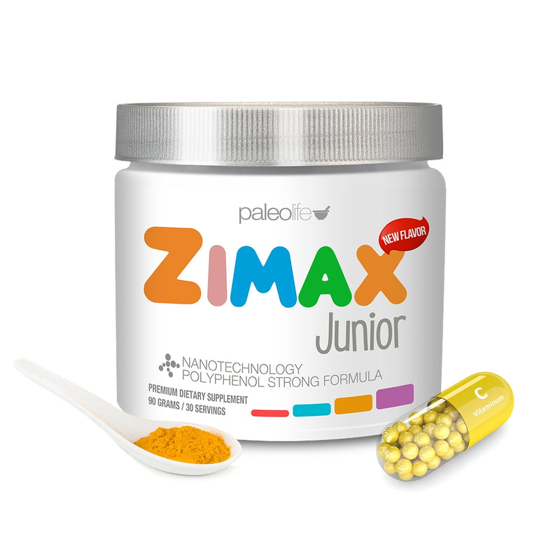 Paleolife Zimax® Junior Zimax Junior ¡ANTIOXIDANTE NATURAL NUEVO! White Smoke 1 Pack,3 Pack,6 Pack