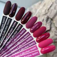 nbmsupply KOMILFO GEL POLISH DELUXE SERIES D093 (EVENING MARSALA, ENAMEL), 8 ML