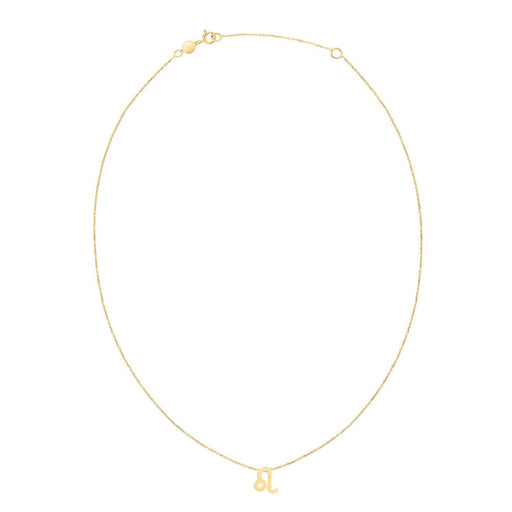 Bids.com 14K Yellow Gold Leo Necklace Necklaces