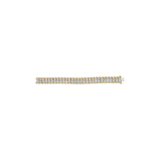Bids.com 10K Yellow Gold 4.00 Cttw Pave Diamond Classic Link 7" Bracelet (I-J Color, I2-I3 Clarity) Bracelets