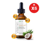 Paleolife Vitamin D3 & K2 White Smoke 6 Pack
