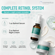 Cosmedica Skincare 2.5% Retinol Facial System Kit