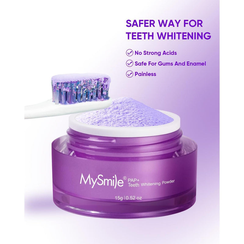 MySmile MySmile Purple Teeth Whitening Powder Teeth Whitening