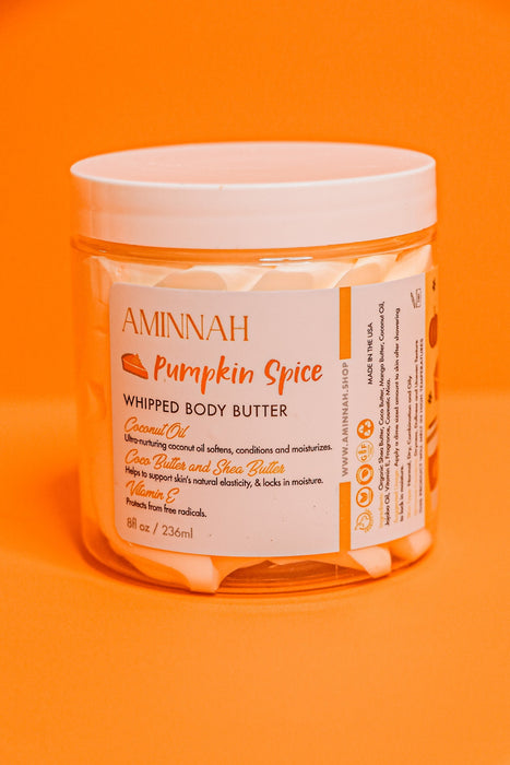 Aminnah "Pumpkin Spice" Whipped Body Butter