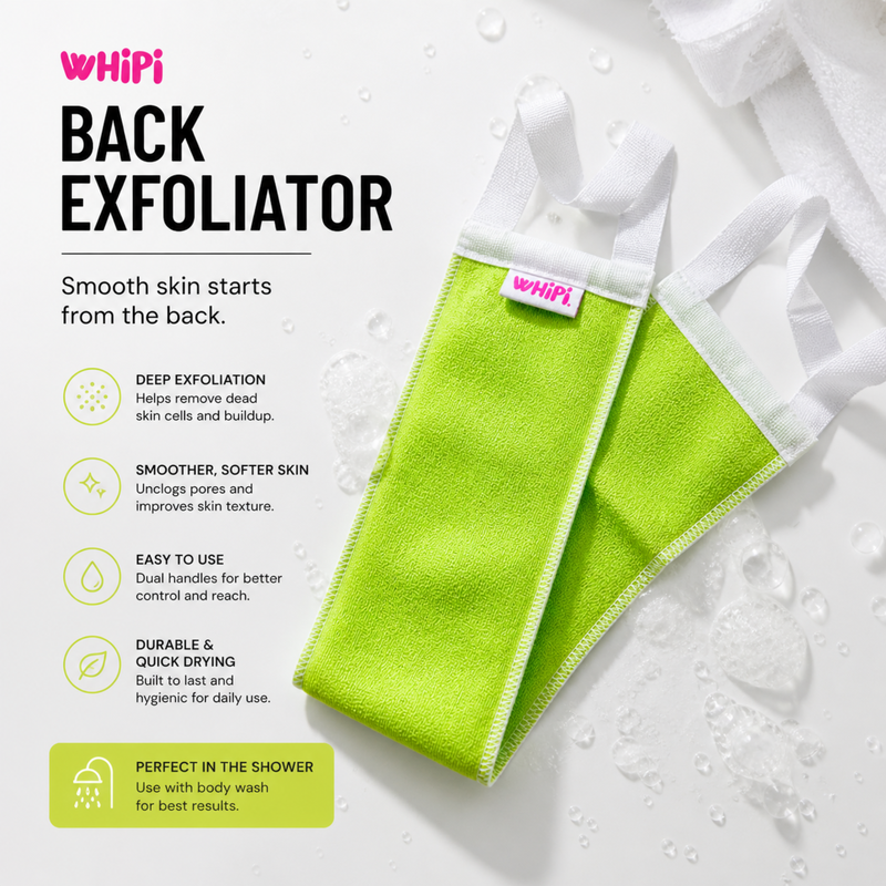 Whipi Co Tan Exfoliator For Back