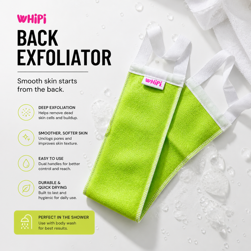 Whipi Co Tan Exfoliator For Back