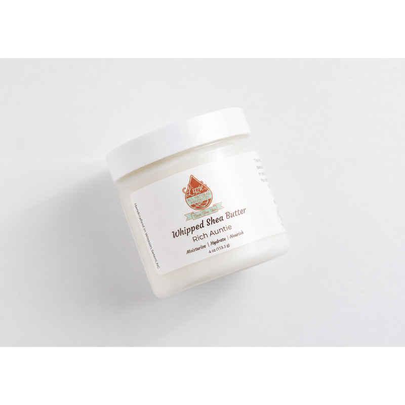 Lizzie's All-natural Products Whipped Shea Butter Lavender Rich Auntie / 4 ounce