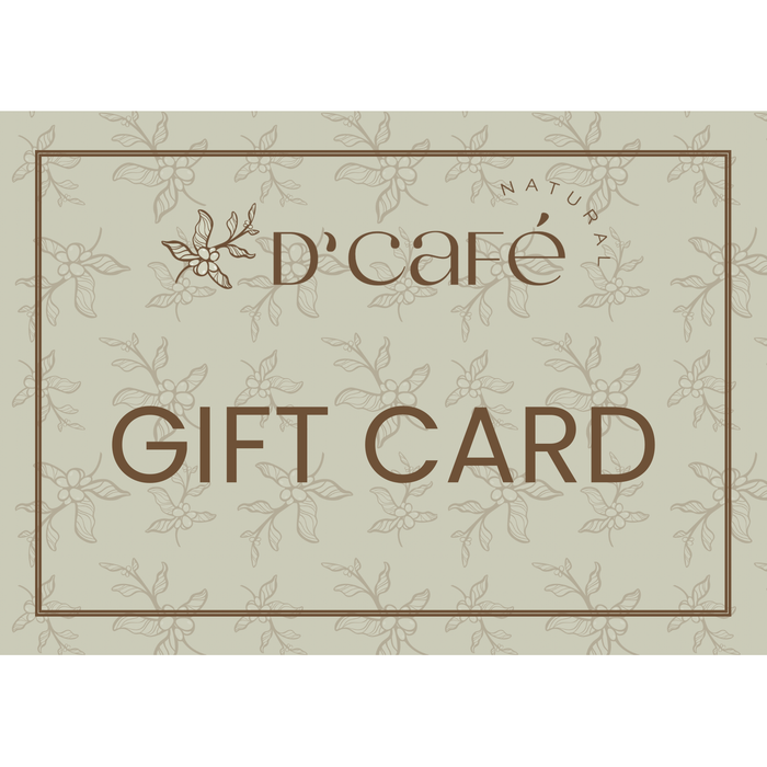 D' Café Gift Card