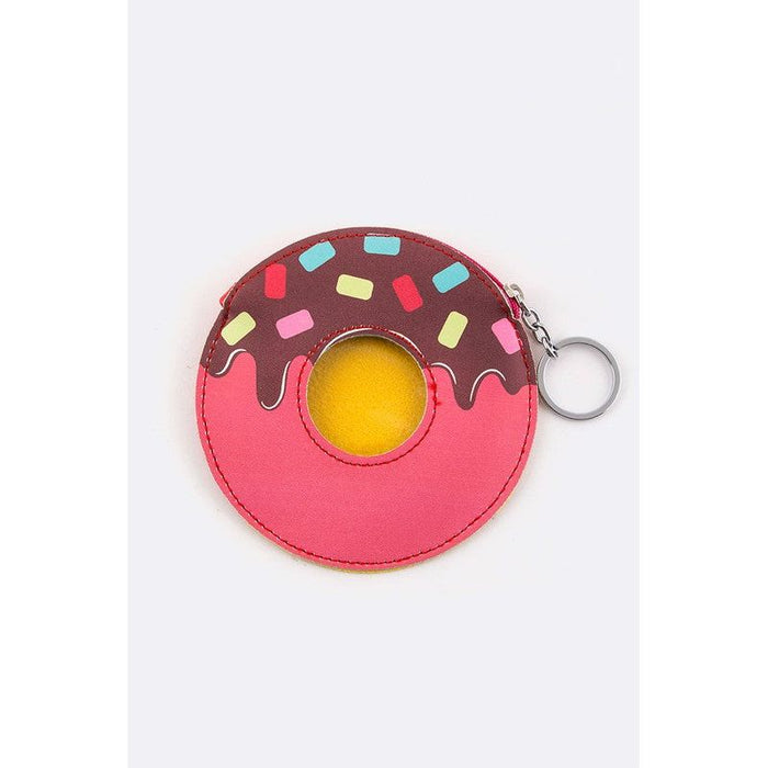 Sprinkled Donut Coin Purse