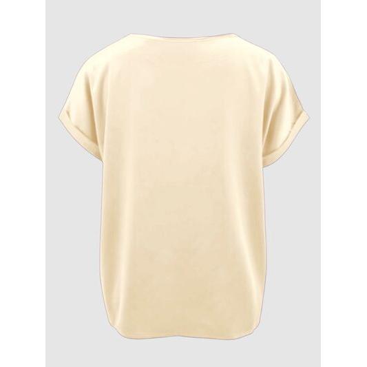 Round Neck Short Sleeve T-Shirt