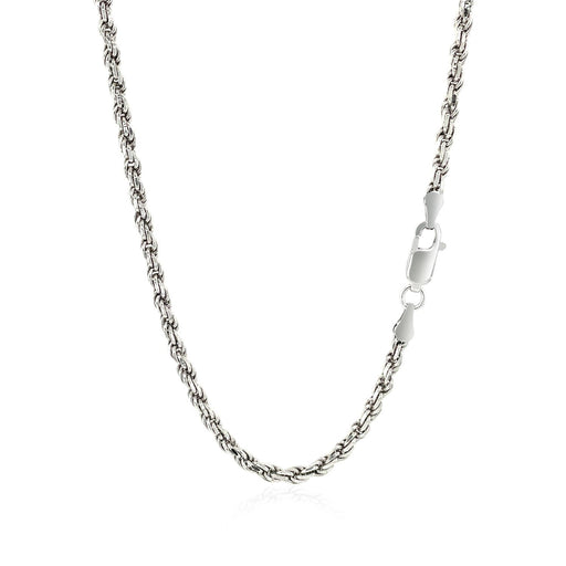Bids.com Sterling Silver 2.9mm Diamond Cut Rope Style Chain Necklaces