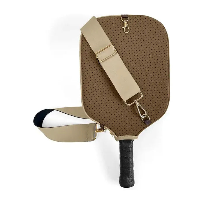 PREORDER: Pickleball Paddle Cover with Strap in Solid Colors