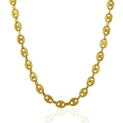 Bids.com 6.9mm 14k Yellow Gold Puffed Mariner Link Chain Necklaces