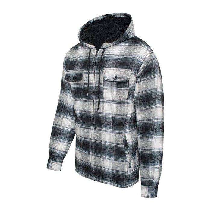 Men's Flannel Sherpa Lining Jacket