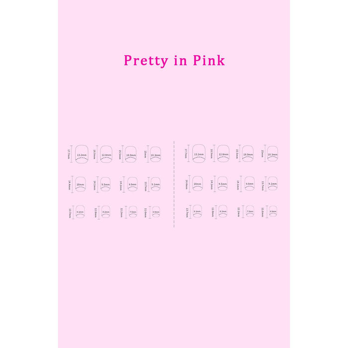 SO PINK BEAUTY Press On Nails 2 Packs