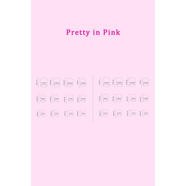 Mill's Beauty Supply SO PINK BEAUTY Press On Nails, 2 Packs
