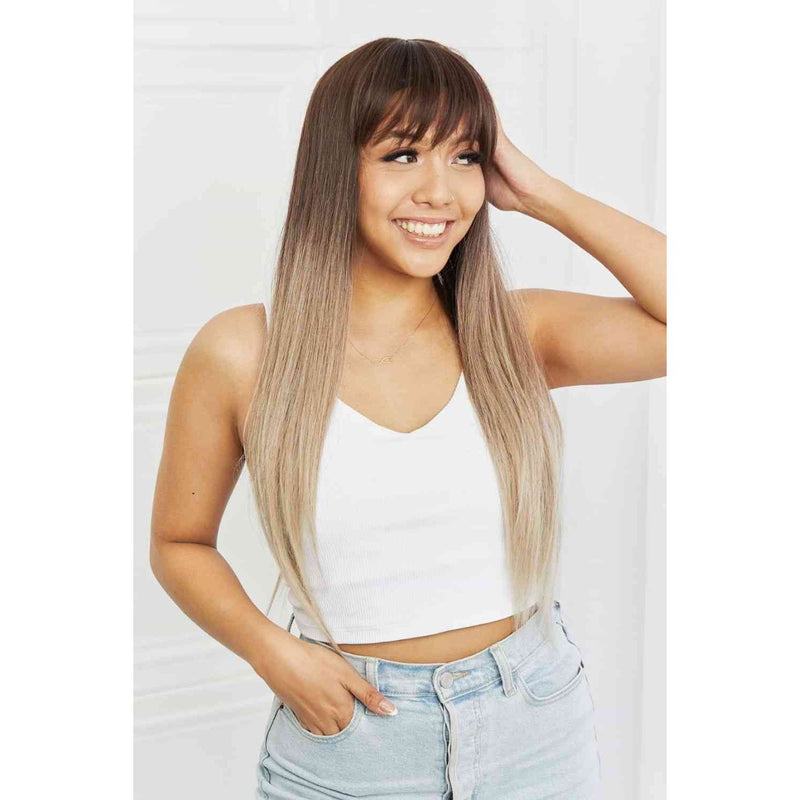 Mill's Beauty Supply Synthetic Long Straight Synthetic Wig, 26''