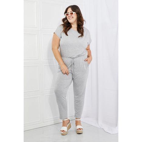 Culture Code Comfy Days Boat Neck Jumpsuit