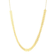 Bids.com 14k Yellow Gold Polished Heart Link Chain Necklace Necklaces
