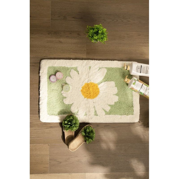 Soft Bath Mat - Flower