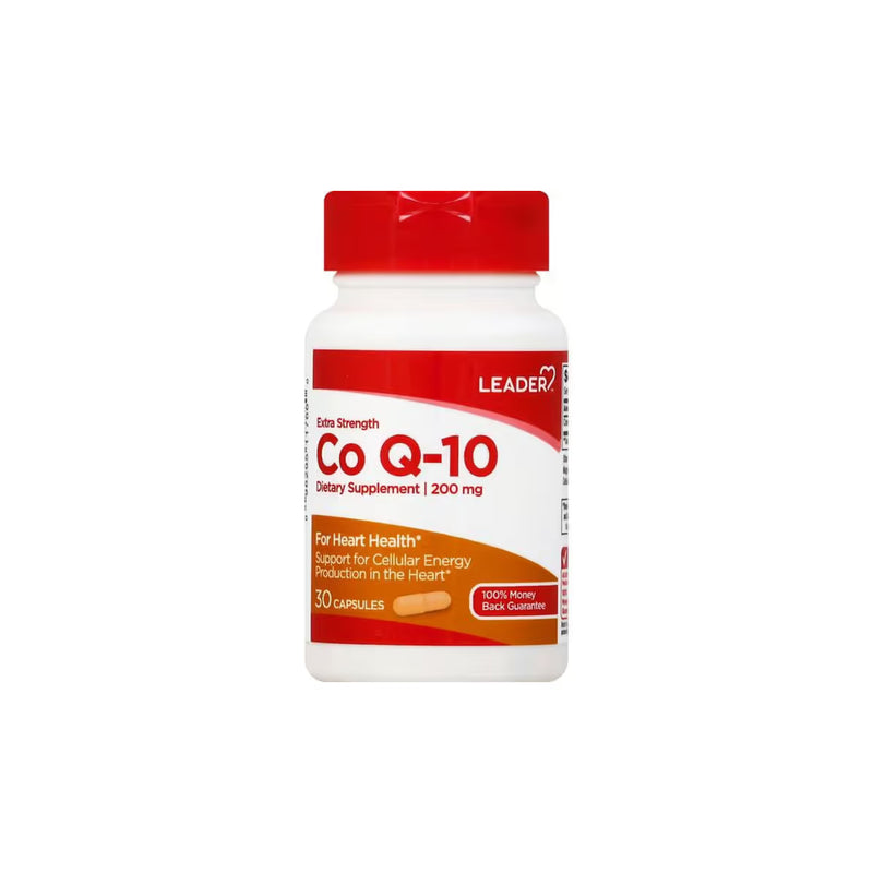 Leader LEADER# CO-ENZYME Q10 200MG SOFTGELS 30 CT Vitamins & Supplements