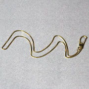 Bids.com 14k Yellow Gold Classic Box Chain 0.8mm Necklaces