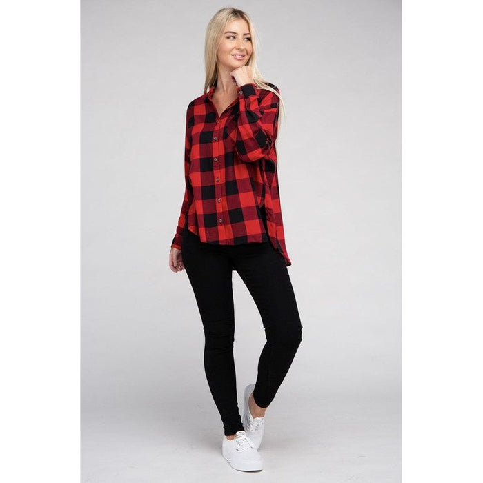 Classic Plaid Flannel Shirt