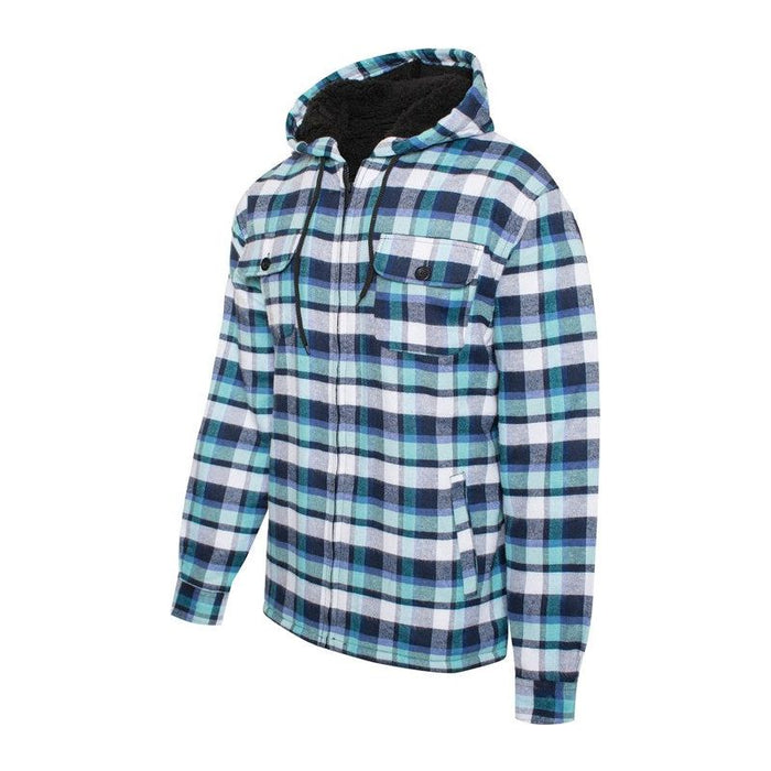 Men's Flannel Sherpa Lining Jacket