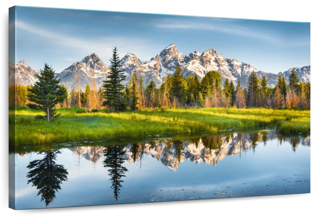 Grand Teton Reflection Wall Art