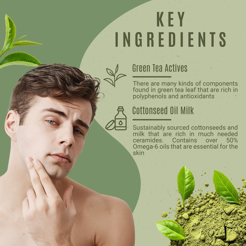 WhollyKaw Green Tea Pre-Shave Treatment Serum