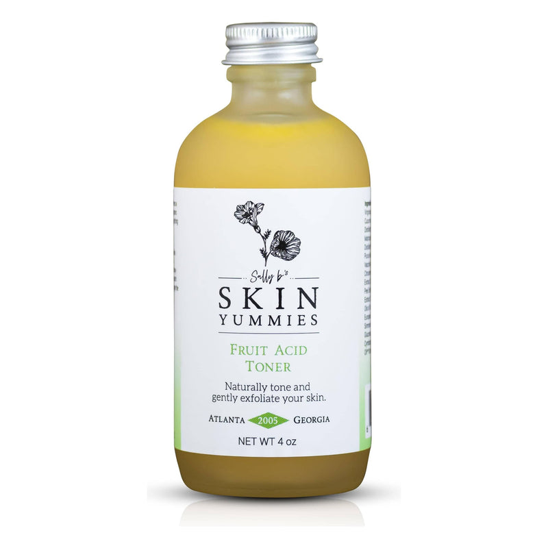 Sally B's Skin Yummies Fruit Acid Toner Plant Based for Smooth Radiant Skin Face