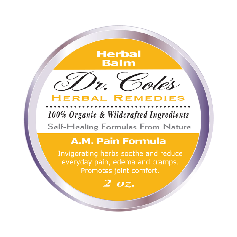 COLEHERBALS 21 - Dr. Cole's A.M. Pain Herbal Balm Herbal