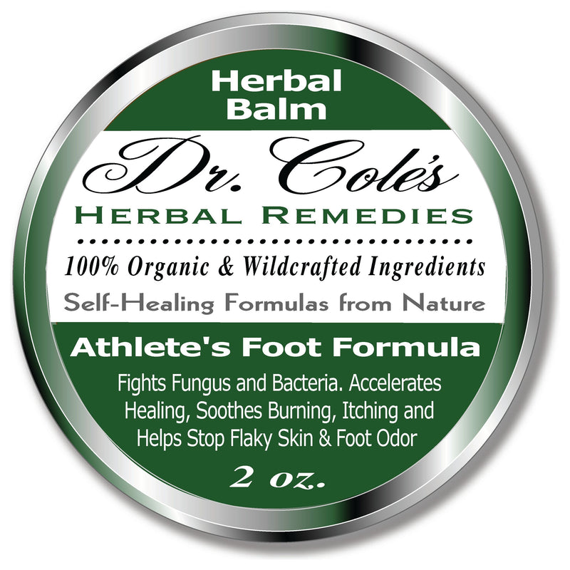 COLEHERBALS 09 - Dr. Cole's Organic Athlete’s Foot Treatment Herbal