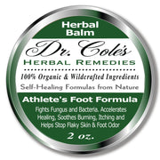 COLEHERBALS LLC 09 - Dr. Cole's Organic Athlete's Foot Treatment Herbal White Smoke