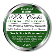 COLEHERBALS 10 - Dr. Cole's Organic Jock Itch Ointment Herbal