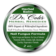 COLEHERBALS LLC 12 - Dr. Cole's Nail Fungus Balm Herbal