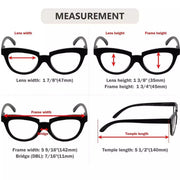 eyekeeper.com 10 Pack Half Moon Reading glasses Stylish Readers R2102 Eyeglasses