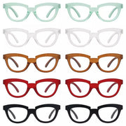 eyekeeper.com 10 Pack Half Moon Reading glasses Stylish Readers R2102 Eyeglasses