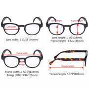 eyekeeper.com 10 Pack Pattern Design Reading Glasses Vintage Readers R124F Eyeglasses