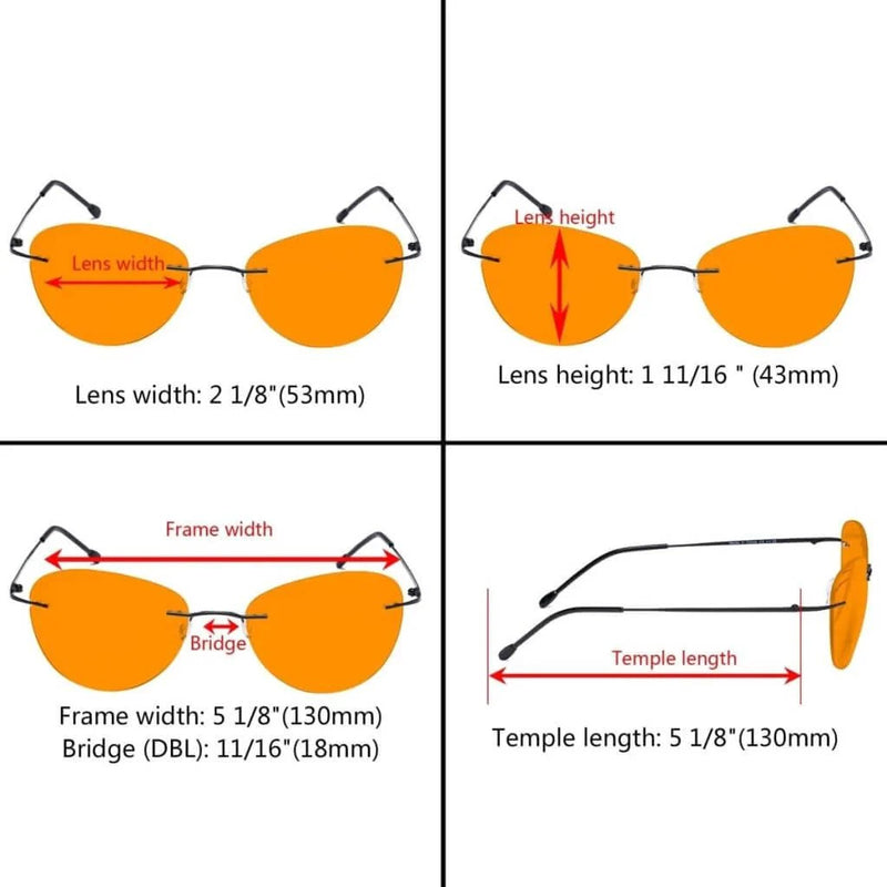 eyekeeper.com 10 Pack Pilot Blue Light Blocking Reading Glasses Computer Eyeglasses DSWK9901B Eyeglasses