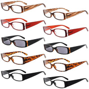eyekeeper.com 10 Pack Stylish Ladies Reading Glasses Include Sunglasses R040 Eyeglasses