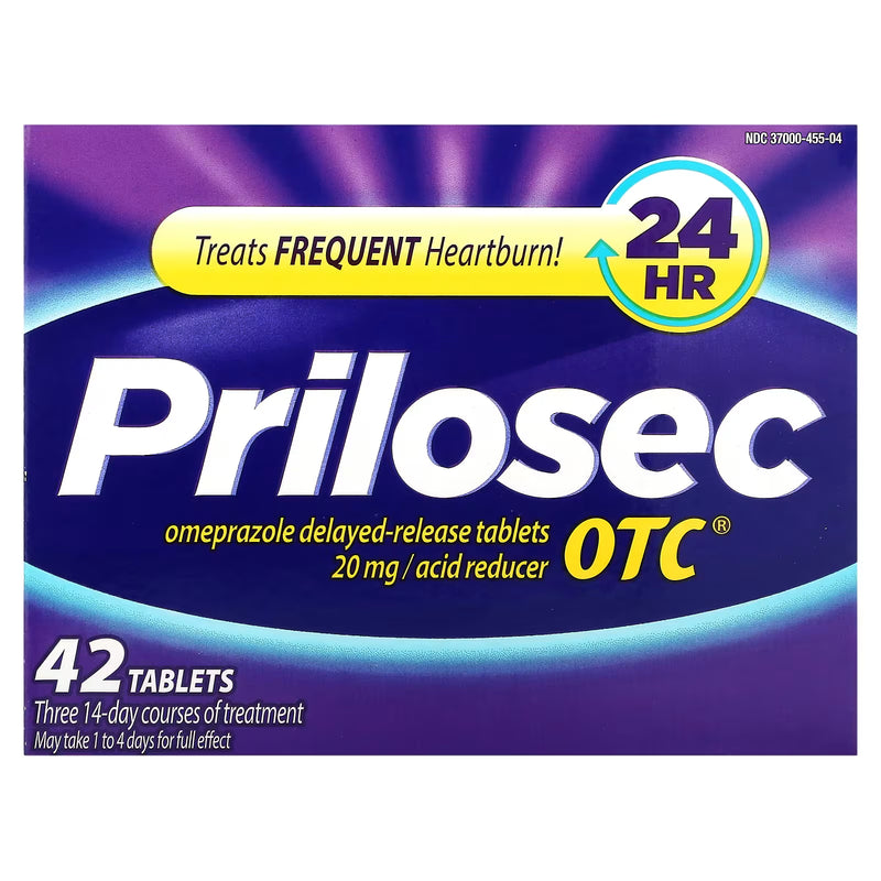 prilosec Prilosec, OTC, 20 mg, 42 Tablets Health Care