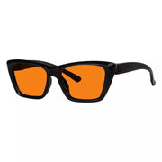 eyekeeper.com 100% Blue Blocking Glasses Orange Lens Cat-eye Metalless Screwless R2514-B98 Eyeglasses