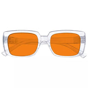 eyekeeper.com 100% Blue Blocking Orange Glasses for Sleep Metalless Screwless NR9107-B98 Eyeglasses