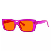 eyekeeper.com 100% Blue Blocking Orange Glasses for Sleep Metalless Screwless NR9107-B98 Eyeglasses