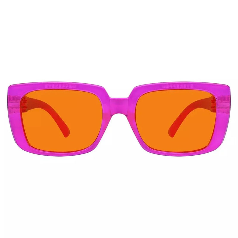 eyekeeper.com 100% Blue Blocking Orange Glasses for Sleep Metalless Screwless NR9107-B98 Eyeglasses