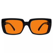 eyekeeper.com 100% Blue Blocking Orange Glasses for Sleep Metalless Screwless NR9107-B98 Eyeglasses