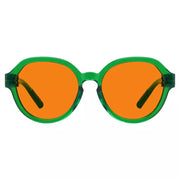 eyekeeper.com 100% Blue Blocking Orange Glasses Oversized Metalless Nighttime Eyewear R2317-B98 Eyeglasses