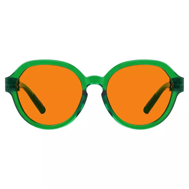 eyekeeper.com 100% Blue Blocking Orange Glasses Oversized Metalless Nighttime Eyewear R2317-B98 Eyeglasses