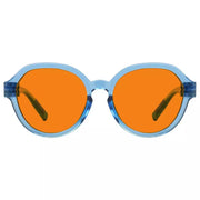 eyekeeper.com 100% Blue Blocking Orange Glasses Oversized Metalless Nighttime Eyewear R2317-B98 Eyeglasses